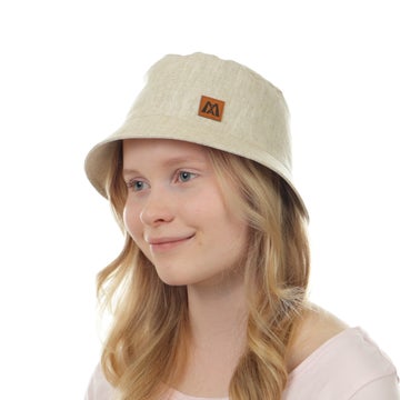 Bucket hat - pellavaa, natural