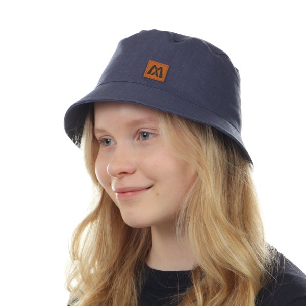 Bucket hat &ndash; pellavasta, Farkunsininen