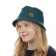 Bucket hat &ndash; pellavasta, Petrooli