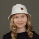 Bucket hat &ndash; pellavaa, Valkoinen